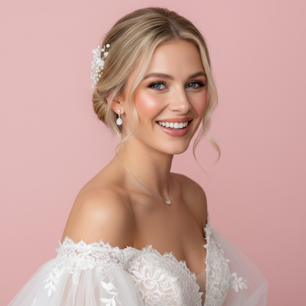 Side Bun Wedding Hair Ideas